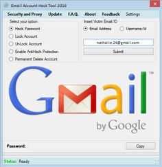 Hacka Gmail Password Tool gratis nedladdning